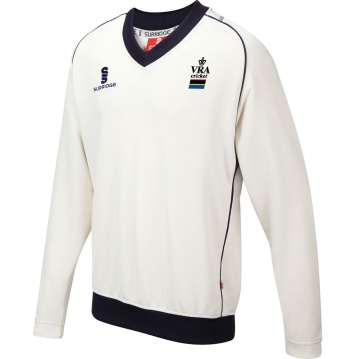 VRA Amsterdam CC - Long Sleeve Sweater Navy Trim