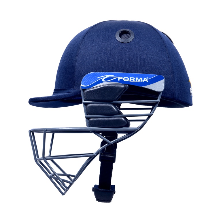 Forma Cricket Helmet - Little Master - Titanium Grill - Navy