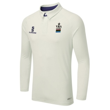 VRA Amsterdam CC - Ergo Long Sleeve Navy Trim Shirt