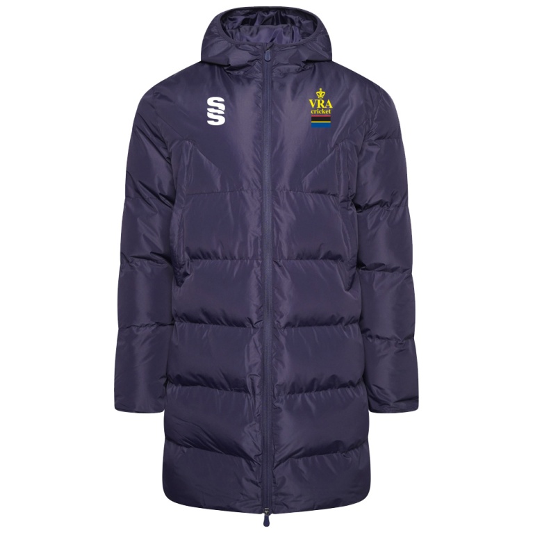 ACTIVE LONG PADDED JACKETS NAVY
