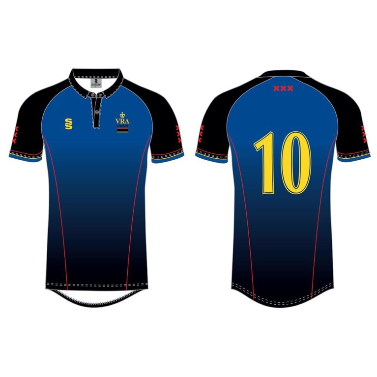 VRA Amsterdam CC - Sublimated Short Sleeved Playing Shirt